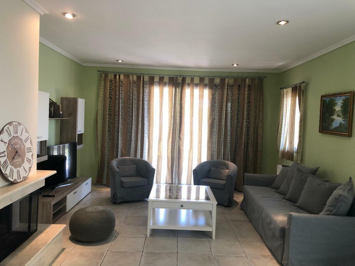 Blue Thea Luxury Villa In Afitos Екстер'єр фото